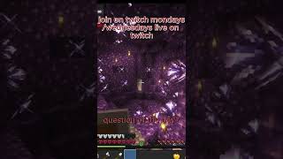 Minecraft Question of the day Thoughts on amethyst geodes with shaders [upl. by Doolittle109]