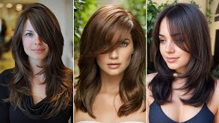 Fall Bob Hairstyles 2024 Fall Hair Color Trends Feathered Layers amp Balayage Layered Haircuts [upl. by Amsirahc]