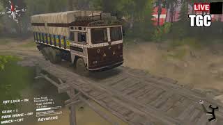 DRIVING TATA 2515 TRUCK  SPINTIRES [upl. by Valene]