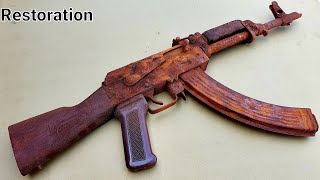 Restoration AK 47 Mini  Gun restoration  Restoration Video [upl. by Demmy]