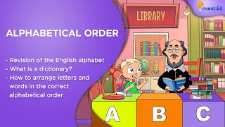 Kids Early Learning  Grade 1  English  Alphabetical Order  Using a dictionary [upl. by Oiramel]