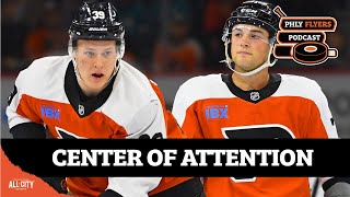 How can Flyers evaluate wingers like Michkov amp Foerster without any centers  PHLY Flyers Podcast [upl. by Llertnod]