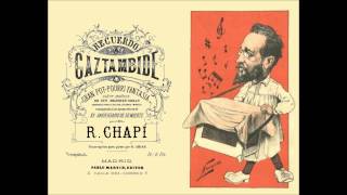 Ruperto Chapí «Recuerdo de Gaztambide» 1885 en arreglo para sexteto con piano [upl. by Gem]