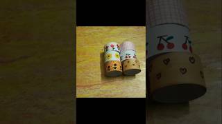 DIY Washi Tape at home diy art journaldecor shorts youtubeshorts [upl. by Orran]