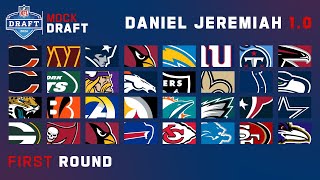 2024 FULL First Round Mock Draft Daniel Jeremiah 10 [upl. by Oba531]