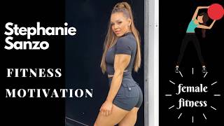 Stephanie Sanzo female fitness motivation  workout videos compilation  Model  bodybuilder [upl. by Eetsud473]