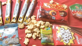 How to Open Snacks And Some Lots of Candies Tini Wini Biti  Elta ASMR 532 [upl. by Iaht]