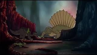 Dimetrodon Screen Time The land before time 1988 [upl. by Yecam]