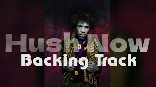 Jimi Hendrix Inspired Backing Track  HUSH NOW  Key D Minor [upl. by Gyatt]