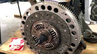 3SGE FRS TODA Flywheel And Clutch Install [upl. by Adiuqal]