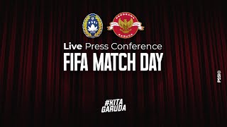 LIVE Pre Match Press Conference FIFA Match Day Indonesia vs Burundi [upl. by Nosittam]