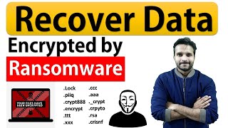 How to recover data encrypted by Ransomware How to decrypt encrypted files [upl. by Ilke]