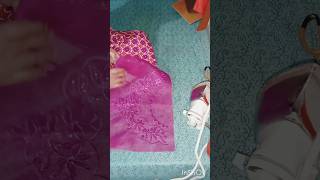 Dress cutting stitching winter dress design🔥Short viral video by noorstitchingart [upl. by Leira]