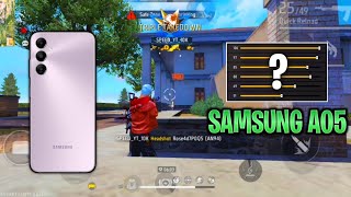 Samsung Galaxy A05s Free fire SenstivityDpi Headshot settings Samsng Galaxy A05s freefire Setting [upl. by Vinay]