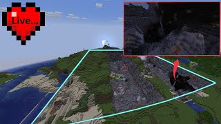 Minecraft Mega Perimeter Digging to the Limits [upl. by Arraeit]