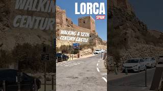 Lorca Castle SPAINs Most EPIC Medieval Fortress shorts [upl. by Jorgan]