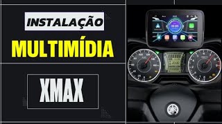 XMAX COMO INSTALAR A MULTIMÍDIA [upl. by Badr308]