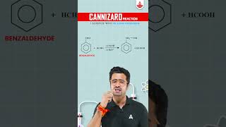 🔴 Cannizaro Reaction Simplified neet2025 namedreaction neetstratergy Cannizaro shortsfeed [upl. by Landes]