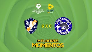 Melhores momentos Retrô 6 x 0 Tubarões  Pernambucano Sub13  3ª Rodada  Segunda fase [upl. by Chen]