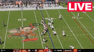 🔴LIVE NOW Cincinnati Bengals vs Cleveland Browns  Week 7 Full Game  2024 NFL 25 EN VIVO [upl. by Dnomhcir80]