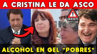 A CRISTINA KIRCHNER LE DA ASCO LOS POBRES 🚨 FEINMANN FILTRA QUE quotSE LIMPIABA CON ALCOHOL EN GELquot [upl. by Enyalahs]