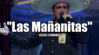 LAS MAÑANITAS  Vicente Fernández LETRA [upl. by Lebisor]