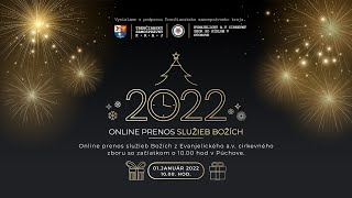 Služby Božie  Nový rok 2022 [upl. by Brazee]