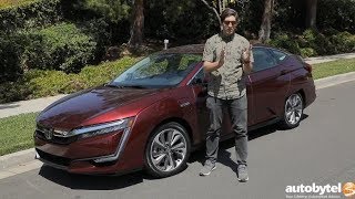 2018 Honda Clarity PlugIn Hybrid Touring Test Drive Video Review [upl. by Quartana937]