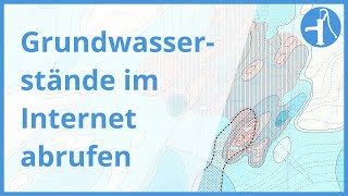 Grundwasserstände zum Brunnen bohren im Internet abrufen [upl. by Aliuqaj]