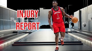 Update on Zion’s Injury report nba nbaeditz basketball nba [upl. by Serg]