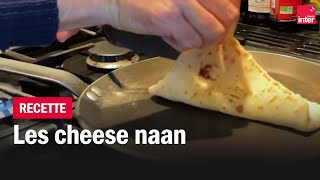 🫓 CHEESE NAAN 🫓 Les recettes de FrançoisRégis Gaudry [upl. by Bocyaj]