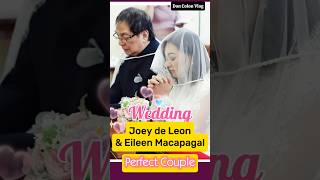 Joey de Leon and Eileen Macapagal Wedding shortsviral trending gettingmarried [upl. by Analram456]