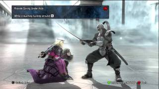 Soul Calibur 5 Pyrrha Move List [upl. by Isyad]