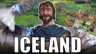 Civ 6  The Mechanics Of This Civ Are AWESOME A Must Try – 1 Deity Iceland Civilization VI [upl. by Tocci350]