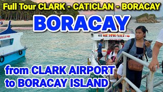 CLARK AIRPORT to BORACAY  Clark  Caticlan  Boracay Island  PHILIPPINES TRAVEL [upl. by Giordano]