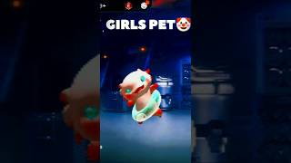 girls pet 🤡 vs boy ☠️ pet free fire shorts short freefire viralshorts [upl. by Jenna]