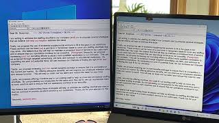 Dragon NaturallySpeaking Pro 16 vs 15 SidebySide Comparison [upl. by Plantagenet288]