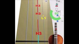 Tutorial Scrolling Tab The Devils Trill Sonata  Giuseppe Tartini 14 [upl. by Cherianne]