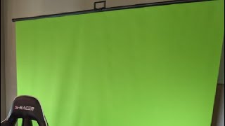 Neewer Green Screen Green Backdrop Portable Collapsible Chromakey Background [upl. by Llerod]