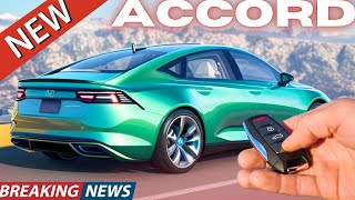 2025 Honda Accord Official Reveal  FIRST LOOK [upl. by Lanae]