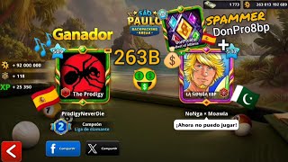 🎶🤑 263B 💰 São Paulo BACKPACKING BREAK 🇧🇷 100M Vs SPAMMER Donpro8bp 🇪🇸 amp TRANSFER 🐷 NoNga × Moawia 🇵🇰 [upl. by Randy411]