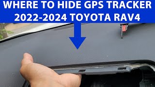 Where To Hide GPS Tracker in 20222024 Toyota Rav4 Where To Catch Power For GPS Tracker [upl. by Betthezul]