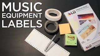 What Is the Best Method For Labeling Audio Equipment [upl. by Notaek]