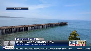 Capitola Wharf grand reopening event tentatively set for September 25th [upl. by Aicnilav]