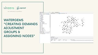 WaterGEMS quotCreating Demands Adjustment Groups amp Assigning Nodesquot [upl. by Sirraj]