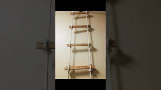 Marlinspike Hitch  making rope ladder using by marlinspike hitch knot shorts diy how skills [upl. by Clifford388]