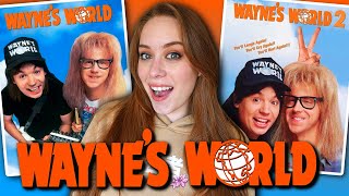 Watching Both WAYNES WORLD Movies for the First Time [upl. by Herbie]