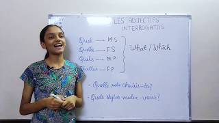 Les Adjectifs Interrogatifs [upl. by Aenyl]