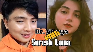 After longtime Dr Aleeya with Suresh on Tiktok live  Suresh lama new video [upl. by Garson]