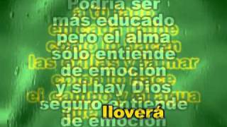 Si hay Dios  Alejandro Sanz KARAOKE pista original [upl. by Ednalrym989]